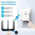 U8 เราเตอร์ขยายสัญญาณ WiFi ไร้สาย 300Mbps ตัวขยายสัญญาณ Wi-Fi, ปลั๊ก US, ปลั๊ก EU