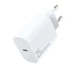 ที่ชาร์จเร็วพอร์ตเดียว NORTHJO NOPD2501 PD 25W USB-C / Type-C พร้อมปลั๊ก US, EU, UK, AU