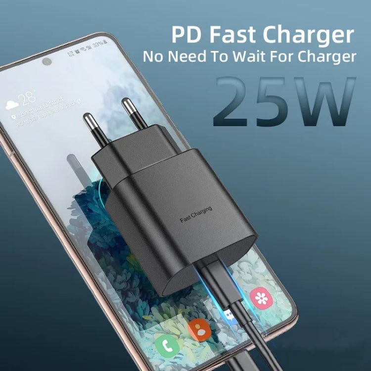 ที่ชาร์จ TA800 PD / PPS 25W พอร์ต Type-C สำหรับ Samsung, ปลั๊ก EU, ปลั๊ก EU