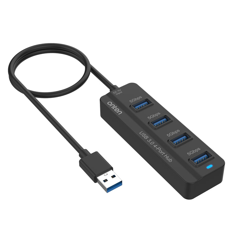 Onten 5305 ฮับ USB3.0 4 พอร์ต 4 ใน 1 สถานีเชื่อมต่อ, 5305