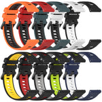 22mm Sports Two-Color Silicone Watch Band, For Xiaomi Haylou RT2 LS10, For  Xiaomi Haylou RS4 LS12