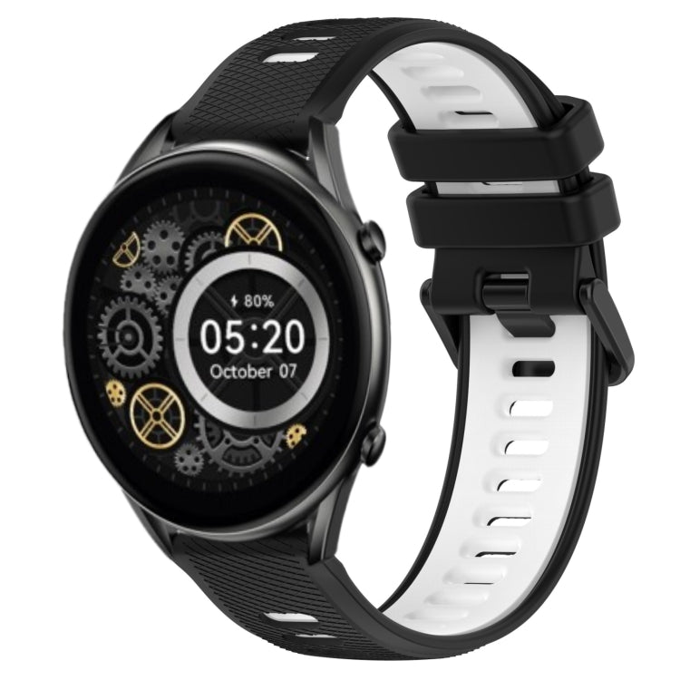 22mm Sports Two-Color Silicone Watch Band, For Xiaomi Haylou RT2 LS10, For  Xiaomi Haylou RS4 LS12