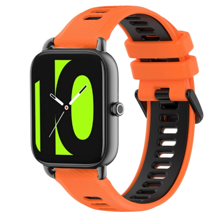 22mm Sports Two-Color Silicone Watch Band, For Xiaomi Haylou RT2 LS10, For  Xiaomi Haylou RS4 LS12