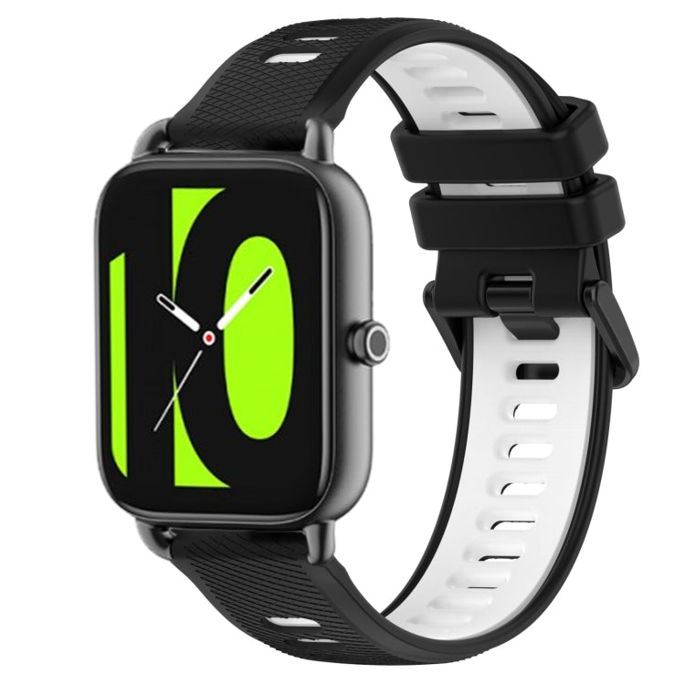 22mm Sports Two-Color Silicone Watch Band, For Xiaomi Haylou RT2 LS10, For  Xiaomi Haylou RS4 LS12