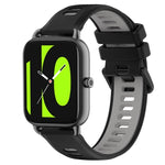 22mm Sports Two-Color Silicone Watch Band, For Xiaomi Haylou RT2 LS10, For  Xiaomi Haylou RS4 LS12