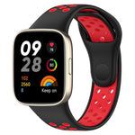 Sports Two-Color Silicone Watch Band, For Redmi Watch 3, For Redmi Watch 3 Lite