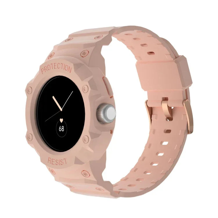 สำหรับสาย TPU ยืดหยุ่นปรับได้ JUNSUNMAY สำหรับ Google Pixel Watch