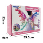 ของเล่นปีกผีเสื้อไฟฟ้า Rockwoo R01 DIY พร้อมไฟ, ไม่มีไฟ