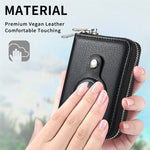 ปลอกซิปกระเป๋าสตางค์ป้องกันสำหรับ AirTag รุ่นที่ 2 / AirTag รุ่นที่ 1