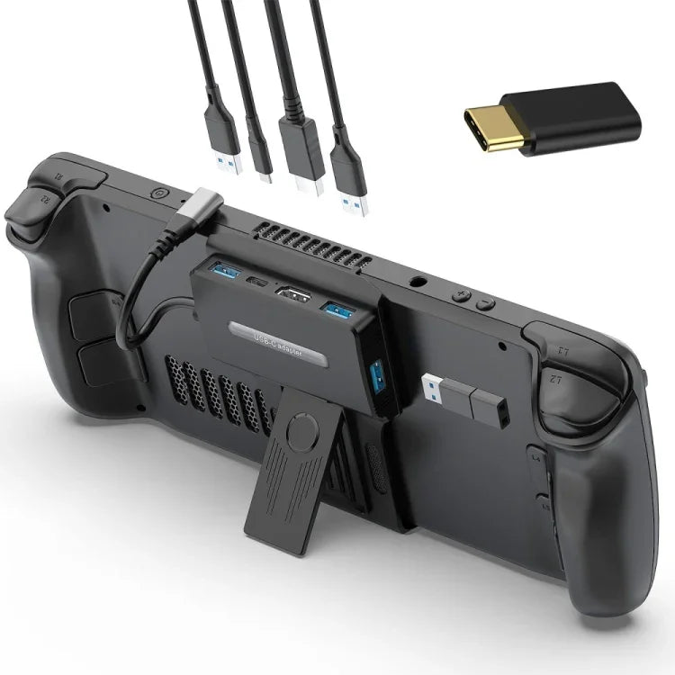 ฐานชาร์จแท่นวาง V266 5 in 1 สำหรับ Steam Deck รองรับ 4K/60Hz USB3.0, V266 5 in 1