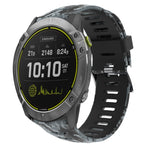 26mm Camouflage Printed Silicone Watch Band, For Garmin Enduro, For Garmin Fenix 6X, For Garmin Fenix 6X Pro, For Garmin Fenix 6X Sapphire, For Garmin Fenix 5X Sapphire, For Garmin Fenix 5X Plus, For Garmin Fenix 3, For Garmin Fenix 3 HR