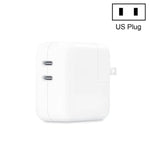 35W PD3.0 USB-C / Type-C Dual Port Charger for iPhone / iPad Series, US Plug, EU Plug