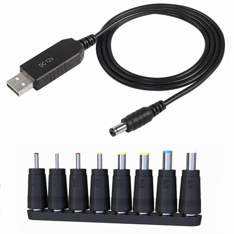 สายแปลงอะแดปเตอร์ USB DC 5V เป็น 12V, DC 5V เป็น 12V