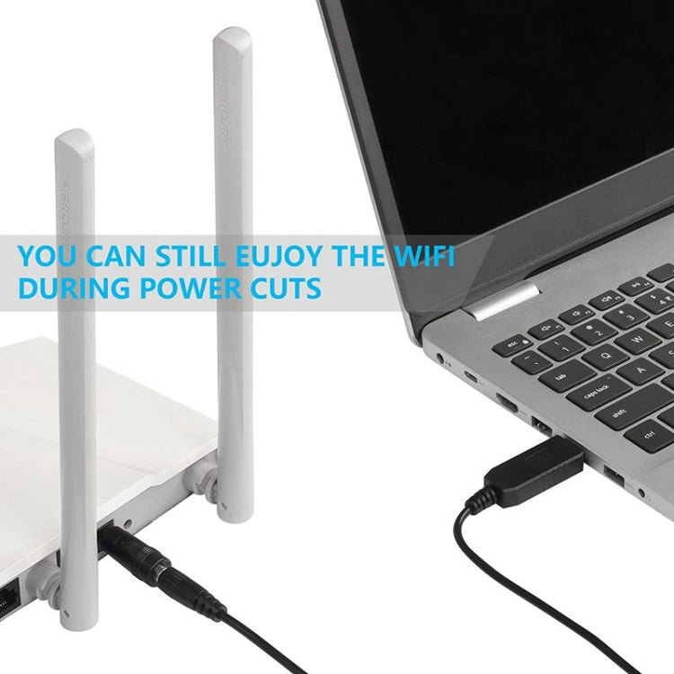 สายแปลงอะแดปเตอร์ USB DC 5V เป็น 12V, DC 5V เป็น 12V