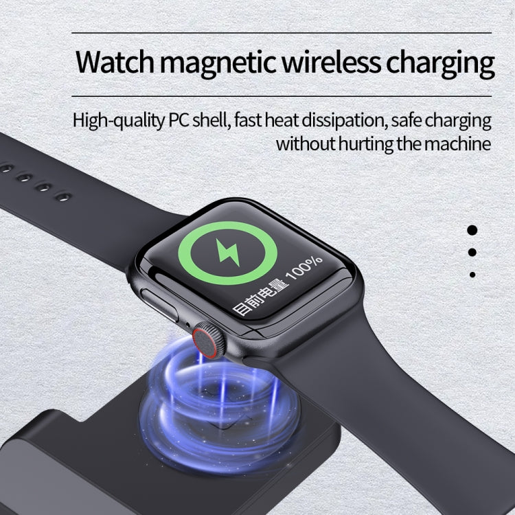 แท่นชาร์จไร้สาย 3 in 1 18W รุ่น B20 สำหรับ iPhone และ Apple Watch Series, B20 สำหรับ Apple
