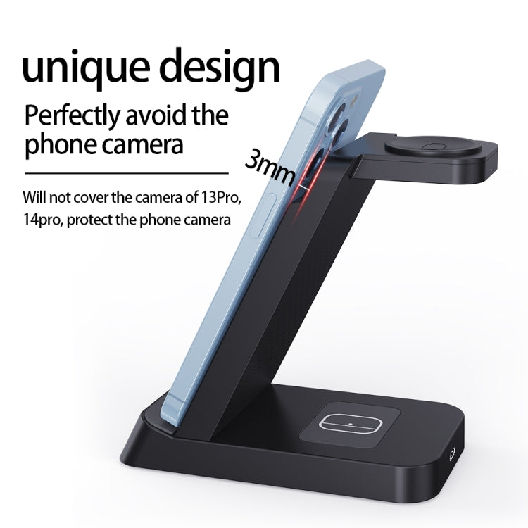 แท่นชาร์จไร้สาย Qi 15W รุ่น B20A รองรับ iPhone iWatch Airpods, B20A สำหรับ Apple