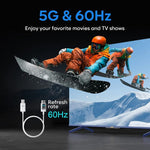 ชุดส่งและรับสัญญาณ HDMI ไร้สาย อะแดปเตอร์ขยายสัญญาณ HDMI ไร้สาย วิดีโอเสียง 1080P 60fps สำหรับพีซี แล็ปท็อป กล้อง ไปยัง HDTV/โปรเจคเตอร์