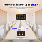 ชุดส่งและรับสัญญาณ HDMI ไร้สาย อะแดปเตอร์ขยายสัญญาณ HDMI ไร้สาย วิดีโอเสียง 1080P 60fps สำหรับพีซี แล็ปท็อป กล้อง ไปยัง HDTV/โปรเจคเตอร์