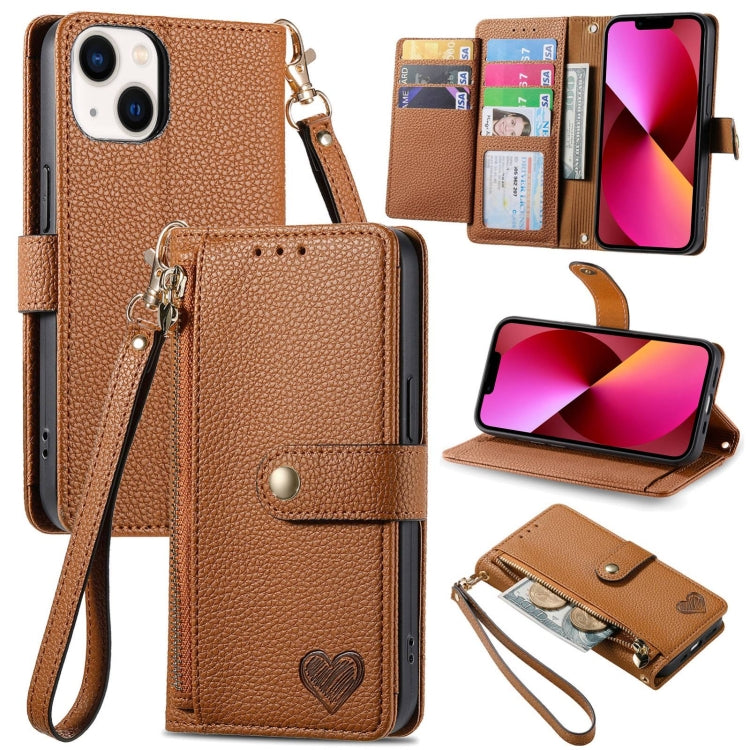 เคสโทรศัพท์หนังพร้อมซิปและสายคล้อง Love สำหรับ iPhone 14 Pro Max, สำหรับ iPhone 7 / 8 / SE 2022, สำหรับ iPhone 13 Pro Max, สำหรับ iPhone 13 Pro, สำหรับ iPhone 13, สำหรับ iPhone 12 / 12 Pro, สำหรับ iPhone 12 Pro Max, สำหรับ iPhone 11 Pro Max