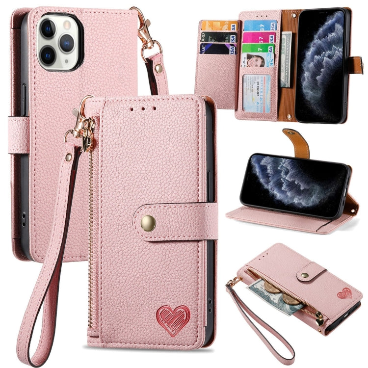 เคสโทรศัพท์หนังพร้อมซิปและสายคล้อง Love สำหรับ iPhone 14 Pro Max, สำหรับ iPhone 7 / 8 / SE 2022, สำหรับ iPhone 13 Pro Max, สำหรับ iPhone 13 Pro, สำหรับ iPhone 13, สำหรับ iPhone 12 / 12 Pro, สำหรับ iPhone 12 Pro Max, สำหรับ iPhone 11 Pro Max
