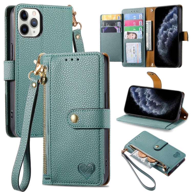 เคสโทรศัพท์หนังพร้อมซิปและสายคล้อง Love สำหรับ iPhone 14 Pro Max, สำหรับ iPhone 7 / 8 / SE 2022, สำหรับ iPhone 13 Pro Max, สำหรับ iPhone 13 Pro, สำหรับ iPhone 13, สำหรับ iPhone 12 / 12 Pro, สำหรับ iPhone 12 Pro Max, สำหรับ iPhone 11 Pro Max