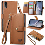 เคสโทรศัพท์หนังพร้อมซิปและสายคล้อง Love สำหรับ iPhone 11, สำหรับ iPhone 11 Pro, สำหรับ iPhone X / XS, สำหรับ iPhone XR, สำหรับ iPhone XS Max, สำหรับ iPhone 7 Plus / 8 Plus, สำหรับ iPhone 6 Plus / 6s Plus, สำหรับ iPhone 6 / 6s