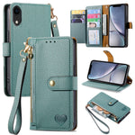 เคสโทรศัพท์หนังพร้อมซิปและสายคล้อง Love สำหรับ iPhone 11, สำหรับ iPhone 11 Pro, สำหรับ iPhone X / XS, สำหรับ iPhone XR, สำหรับ iPhone XS Max, สำหรับ iPhone 7 Plus / 8 Plus, สำหรับ iPhone 6 Plus / 6s Plus, สำหรับ iPhone 6 / 6s