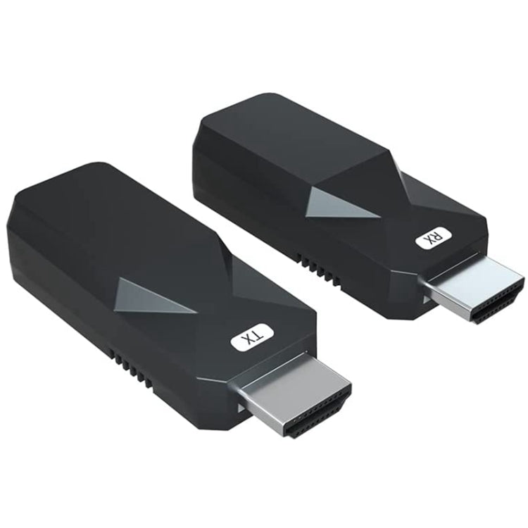 อะแดปเตอร์ขยายสัญญาณ HDMI 165 ฟุต เสียงและวิดีโอ 1080P ผ่านสายอีเธอร์เน็ต Cat5 Cat6 ส่งสัญญาณไม่สูญเสีย ระยะไกล