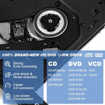 BT638 เครื่องเล่น CD แบบพกพาภายนอก USB 3.0 สำหรับโน้ตบุ๊กและเดสก์ท็อป CD-RW ไดรฟ์เบิร์นเนอร์, BT638