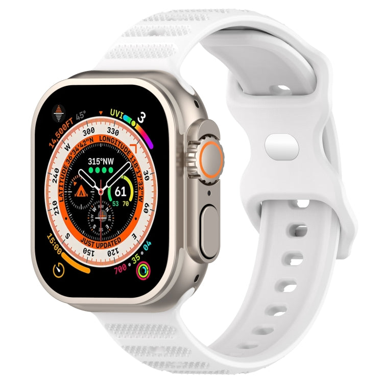 Reverse Buckle Dot Texture Silicone Watch Band, For Apple Watch 5 40mm, For Apple Watch 4 44mm, For Apple Watch 4 40mm, For Apple Watch 3 38mm