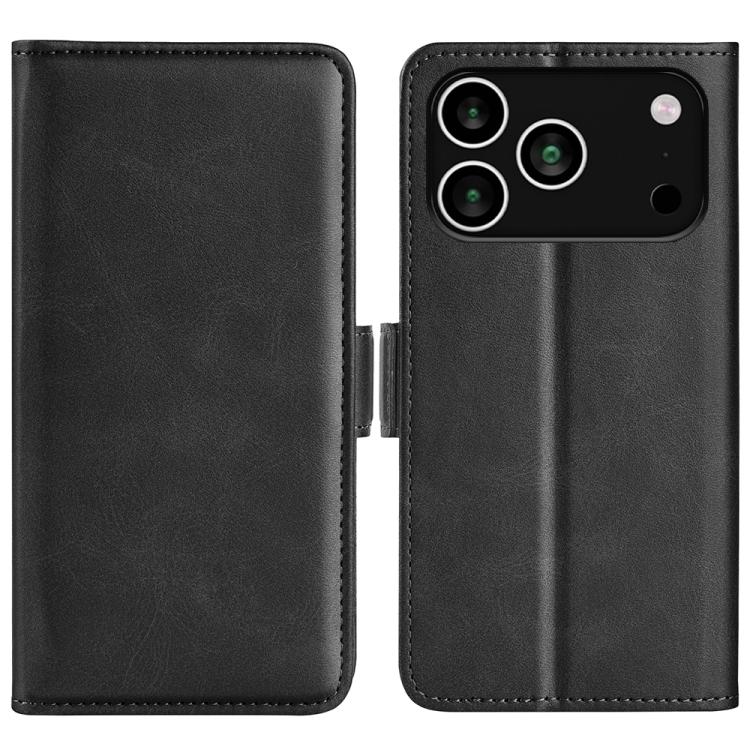 เคสโทรศัพท์หนังแบบพลิกแนวนอนพร้อมตัวล็อกแม่เหล็กสองด้าน สำหรับ iPhone 17e / 16e, สำหรับ iPhone 17 Pro Max, สำหรับ iPhone 17 Pro, สำหรับ iPhone 17, สำหรับ iPhone Air, สำหรับ iPhone 16 Pro Max, สำหรับ iPhone 16 Pro, สำหรับ iPhone 16 Plus, สำหรับ iPhone 16