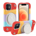 Shield PC Hybrid Silicone Phone Case, For iPhone 12, For iPhone 12 Pro Max, For iPhone 12 Pro