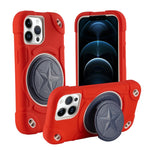 Shield PC Hybrid Silicone Phone Case, For iPhone 12, For iPhone 12 Pro Max, For iPhone 12 Pro