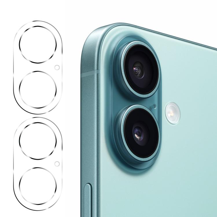 2pcs ENKAY Hat-Prince 9H Rear Camera Lens Tempered Glass Film, For iPhone 18 Pro, For iPhone 18 Pro Max, For iPhone 17e / 16e, For iPhone 17 Pro Max, For iPhone 17 Pro, For iPhone 17, For iPhone Air, For iPhone 16 Pro / 16 Pro Max, For iPhone 16 / 16 P...
