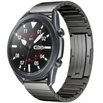 สายข้อมือโลหะผสมไทเทเนียมเม็ดเดียว สำหรับ Samsung Galaxy Watch 3 45mm, Samsung Gear S3 Classic, Samsung Gear S3 Frontier, Samsung Galaxy Watch 46mm, Samsung Galaxy Watch 42mm