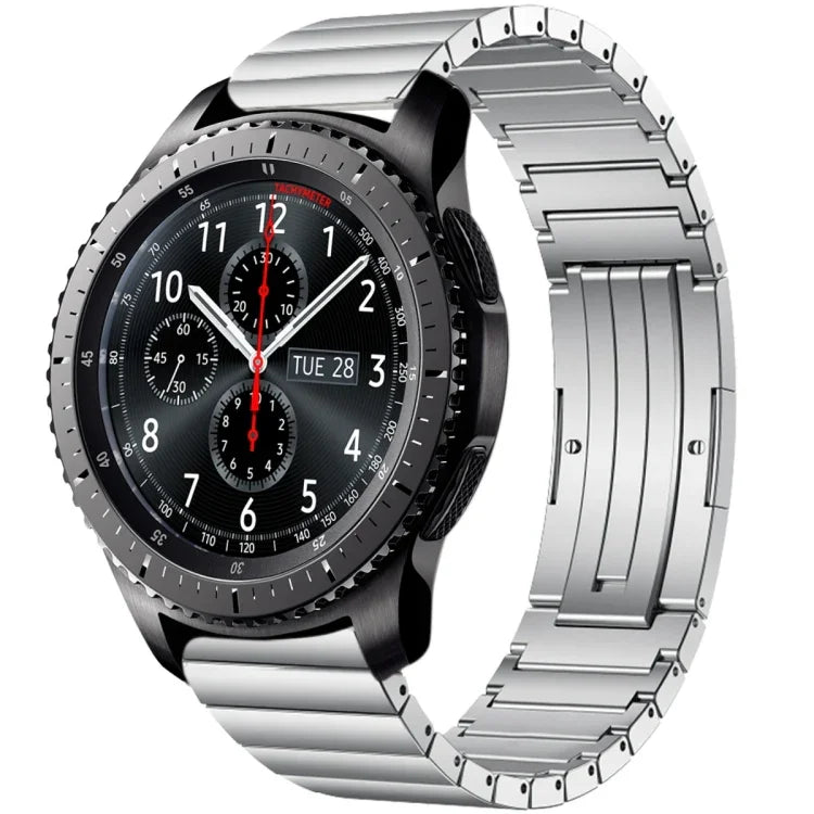 สายข้อมือโลหะผสมไทเทเนียมเม็ดเดียว สำหรับ Samsung Galaxy Watch 3 45mm, Samsung Gear S3 Classic, Samsung Gear S3 Frontier, Samsung Galaxy Watch 46mm, Samsung Galaxy Watch 42mm