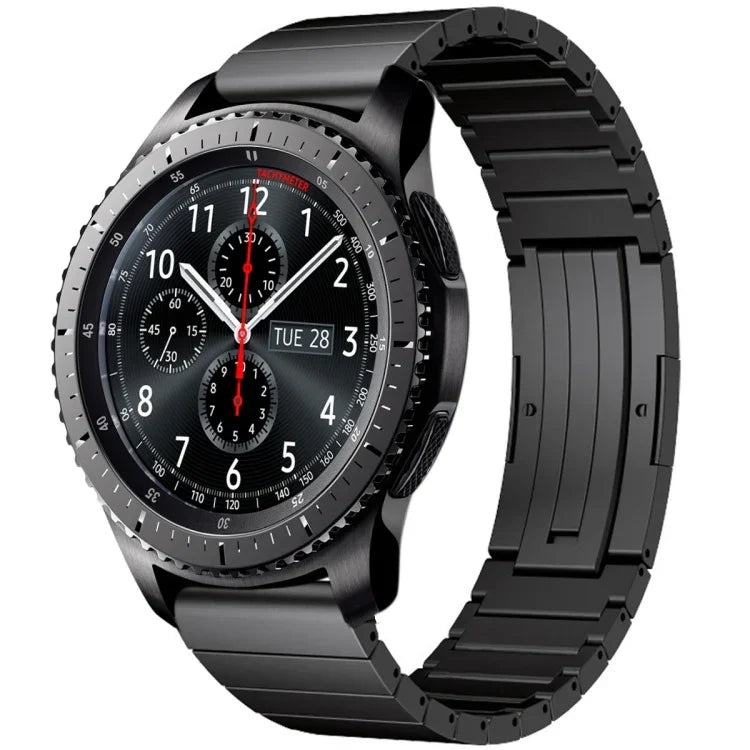 สายข้อมือโลหะผสมไทเทเนียมเม็ดเดียว สำหรับ Samsung Galaxy Watch 3 45mm, Samsung Gear S3 Classic, Samsung Gear S3 Frontier, Samsung Galaxy Watch 46mm, Samsung Galaxy Watch 42mm