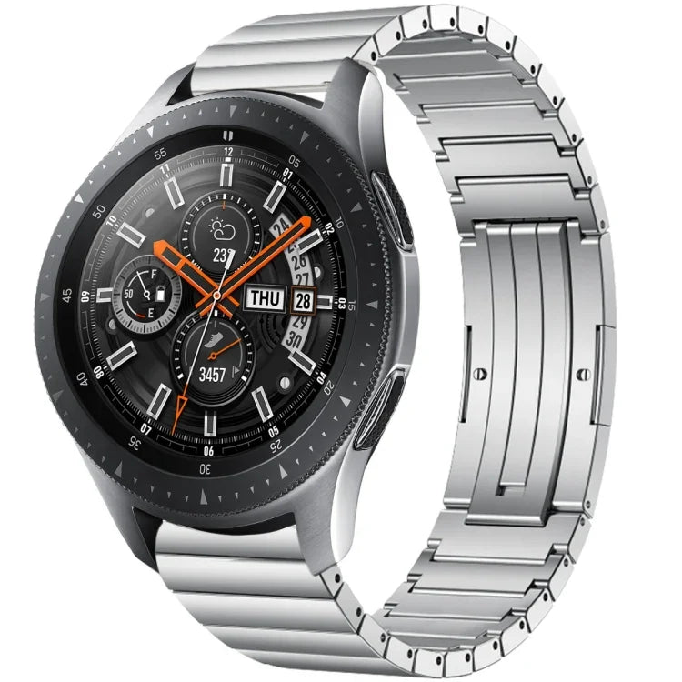สายข้อมือโลหะผสมไทเทเนียมเม็ดเดียว สำหรับ Samsung Galaxy Watch 3 45mm, Samsung Gear S3 Classic, Samsung Gear S3 Frontier, Samsung Galaxy Watch 46mm, Samsung Galaxy Watch 42mm
