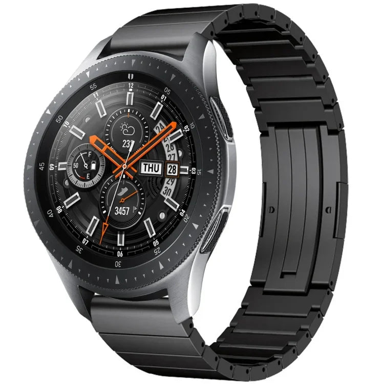 สายข้อมือโลหะผสมไทเทเนียมเม็ดเดียว สำหรับ Samsung Galaxy Watch 3 45mm, Samsung Gear S3 Classic, Samsung Gear S3 Frontier, Samsung Galaxy Watch 46mm, Samsung Galaxy Watch 42mm