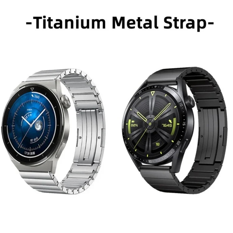 สายข้อมือโลหะผสมไทเทเนียมเม็ดเดียว สำหรับ Samsung Galaxy Watch 3 45mm, Samsung Gear S3 Classic, Samsung Gear S3 Frontier, Samsung Galaxy Watch 46mm, Samsung Galaxy Watch 42mm