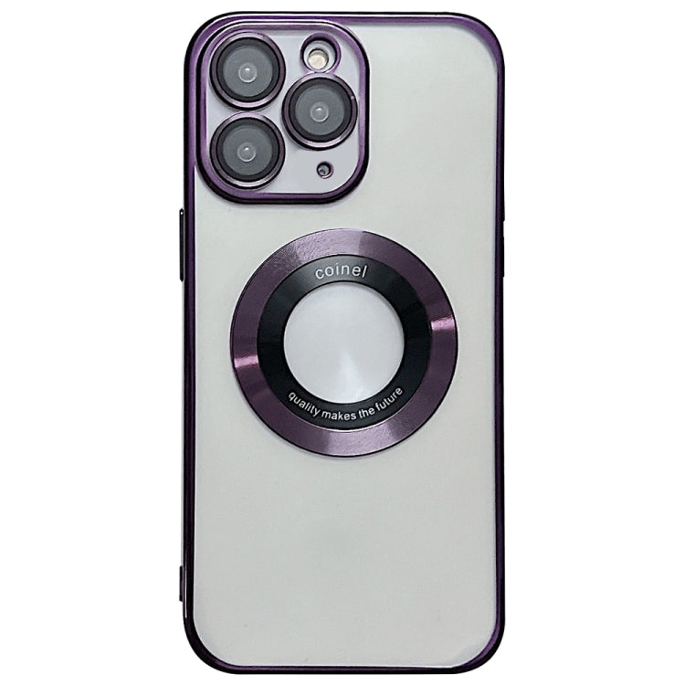 เคสโทรศัพท์ TPU ชุบอิเล็กโทรพลาติง Magsafe สำหรับ iPhone 11, สำหรับ iPhone 11 Pro
