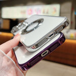 เคสโทรศัพท์ TPU ชุบอิเล็กโทรพลาติง Magsafe สำหรับ iPhone 11, สำหรับ iPhone 11 Pro