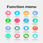 นาฬิกาอัจฉริยะหน้าจอสี Y83 ขนาด 1.83 นิ้ว รองรับการวัดอัตราการเต้นหัวใจ / ความดันโลหิต / ปริมาณออกซิเจนในเลือด / น้ำตาลในเลือด