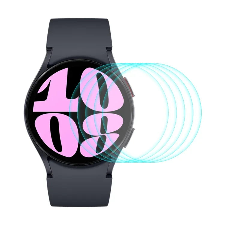 ฟิล์มกันรอยกระจกนิรภัย ENKAY 0.2mm 9H จำนวน 5 ชิ้น สำหรับ Samsung Galaxy Watch Ultra 47mm / Ultra 2025, สำหรับ Samsung Galaxy Watch8 44mm, สำหรับ Samsung Galaxy Watch8 40mm, สำหรับ Samsung Galaxy Watch6 Classic / Ultra 47mm