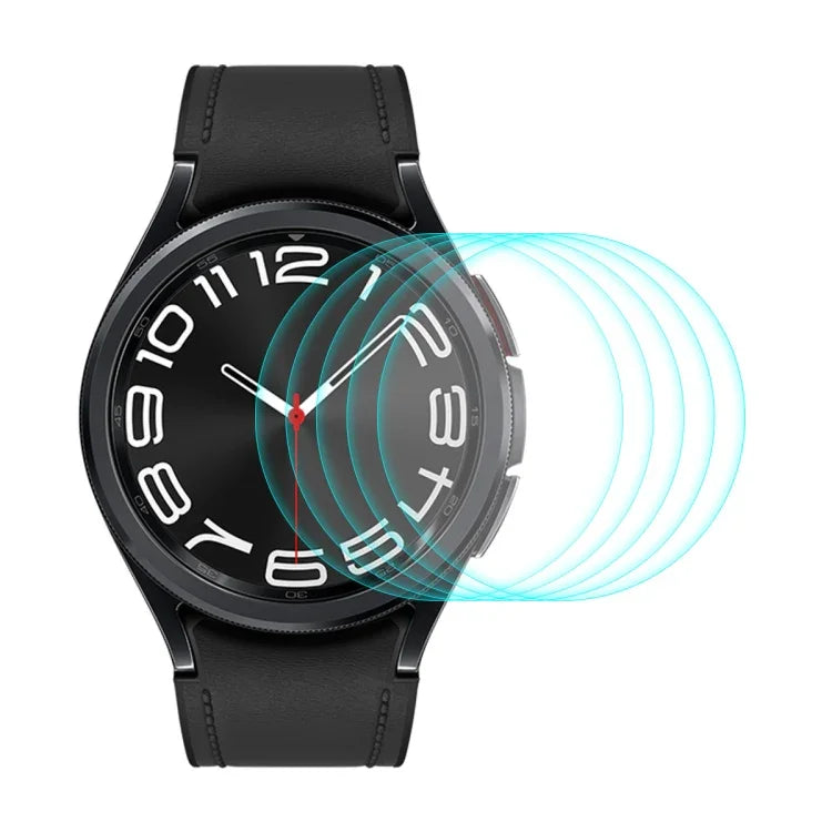 ฟิล์มกันรอยกระจกนิรภัย ENKAY 0.2mm 9H จำนวน 5 ชิ้น สำหรับ Samsung Galaxy Watch Ultra 47mm / Ultra 2025, สำหรับ Samsung Galaxy Watch8 44mm, สำหรับ Samsung Galaxy Watch8 40mm, สำหรับ Samsung Galaxy Watch6 Classic / Ultra 47mm