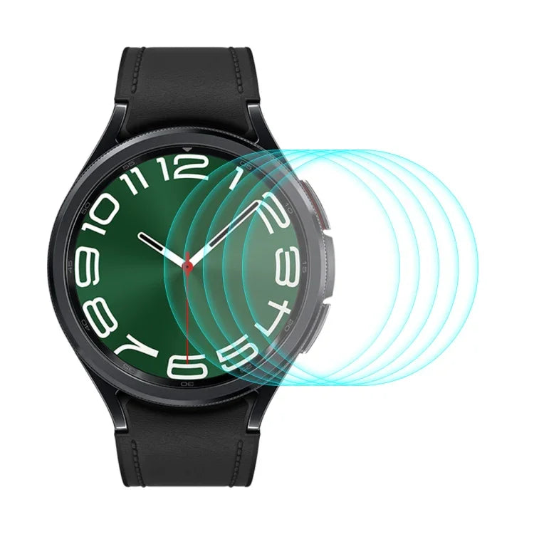 ฟิล์มกันรอยกระจกนิรภัย ENKAY 0.2mm 9H จำนวน 5 ชิ้น สำหรับ Samsung Galaxy Watch Ultra 47mm / Ultra 2025, สำหรับ Samsung Galaxy Watch8 44mm, สำหรับ Samsung Galaxy Watch8 40mm, สำหรับ Samsung Galaxy Watch6 Classic / Ultra 47mm
