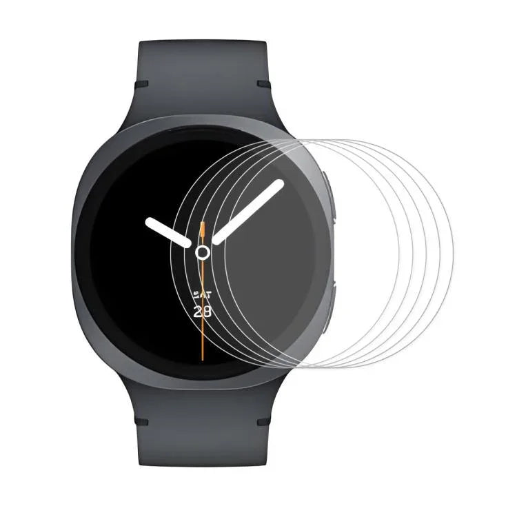 ฟิล์มกันรอยกระจกนิรภัย ENKAY 0.2mm 9H จำนวน 5 ชิ้น สำหรับ Samsung Galaxy Watch Ultra 47mm / Ultra 2025, สำหรับ Samsung Galaxy Watch8 44mm, สำหรับ Samsung Galaxy Watch8 40mm, สำหรับ Samsung Galaxy Watch6 Classic / Ultra 47mm