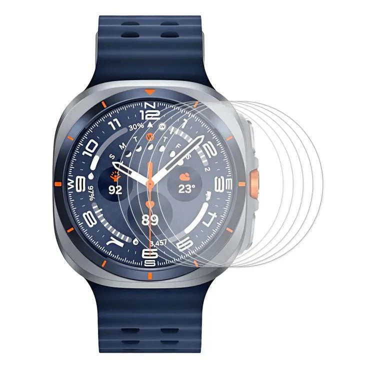 ฟิล์มกันรอยกระจกนิรภัย ENKAY 0.2mm 9H จำนวน 5 ชิ้น สำหรับ Samsung Galaxy Watch Ultra 47mm / Ultra 2025, สำหรับ Samsung Galaxy Watch8 44mm, สำหรับ Samsung Galaxy Watch8 40mm, สำหรับ Samsung Galaxy Watch6 Classic / Ultra 47mm