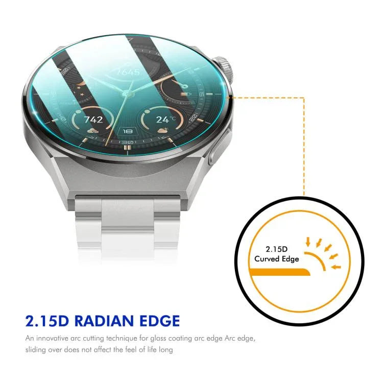 ฟิล์มกันรอยกระจกนิรภัย ENKAY 0.2mm 9H จำนวน 5 ชิ้น สำหรับ Samsung Galaxy Watch Ultra 47mm / Ultra 2025, สำหรับ Samsung Galaxy Watch8 44mm, สำหรับ Samsung Galaxy Watch8 40mm, สำหรับ Samsung Galaxy Watch6 Classic / Ultra 47mm