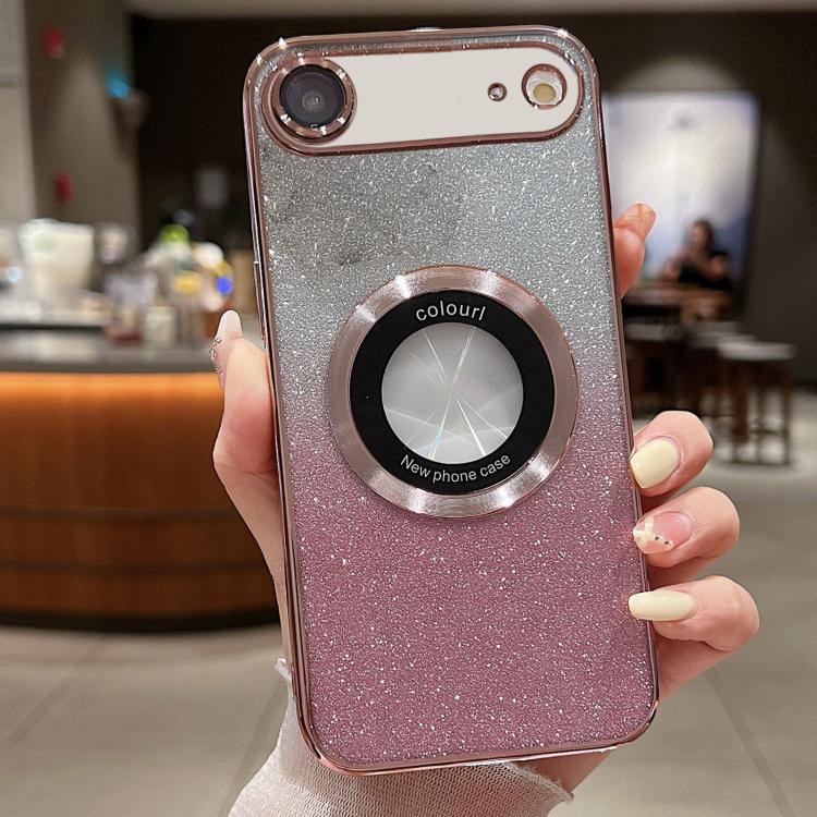 เคสโทรศัพท์ TPU ชุบไฟฟ้ากลิตเตอร์ไล่ระดับ MagSafe สำหรับ iPhone 17e / 16e, สำหรับ iPhone 17 Pro Max, สำหรับ iPhone 17 Pro, สำหรับ iPhone 17, สำหรับ iPhone Air, สำหรับ iPhone 16 Pro Max